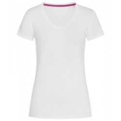 Ladies Promotional T Shirts  - Stedman Womens Claire V-neck T-Shirt