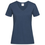 branded Stedman Womens Classic T-Shirt V-neck, from our range of promotional Ladies Promotional T Shirts