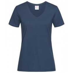Ladies Promotional T Shirts  - Stedman Womens Classic T-Shirt V-neck