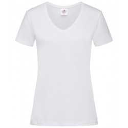 Ladies Promotional T Shirts  - Stedman Womens Classic T-Shirt V-neck