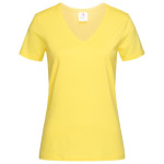branded Stedman Womens Classic T-Shirt V-neck, from our range of promotional Ladies Promotional T Shirts