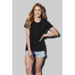 Ladies Promotional T Shirts  - Stedman Womens Heavyweight Comfort T-Shirt Crew Neck