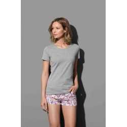 Ladies Promotional T Shirts  - Stedman Womens Heavyweight Comfort T-Shirt Crew Neck