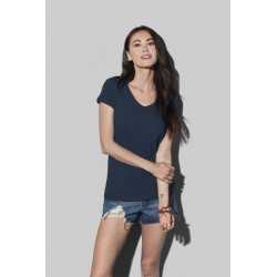 Ladies Promotional T Shirts  - Stedman Womens Megan V-neck T-Shirt