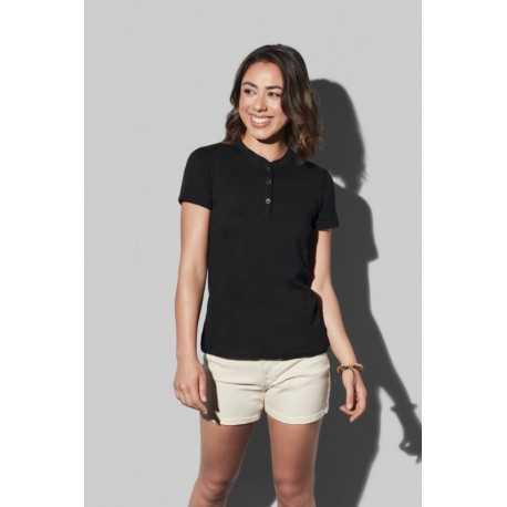 Ladies Promotional T Shirts  - Stedman Womens Sharon Henley T-shirt