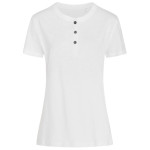 Ladies Promotional T Shirts - Stedman Womens Sharon Henley T-shirt