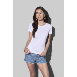 Ladies Promotional T Shirts  - Stedman Womens Classic T-Shirt Organic Crew Neck