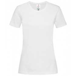 Ladies Promotional T Shirts  - Stedman Womens Classic T-Shirt Organic Crew Neck