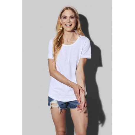 Ladies Promotional T Shirts  - Stedman Womens T-Shirt Organic Slub
