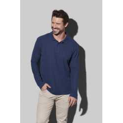 Men's Promotional Polo Shirts  - Stedman Mens Polo Long Sleeve