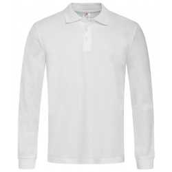 Men's Promotional Polo Shirts  - Stedman Mens Polo Long Sleeve