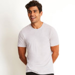 Men&#039;s Promotional T Shirts - Next Level Poly/Cotton Crew T-Shirt
