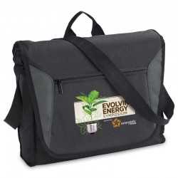 Conference Bags & Satchels  - Platform Flap Satchel Bag