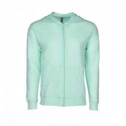 Hoodies  - Next Level Unisex Sueded Zip Hoodie