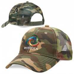Caps  - Camo Trucker Cap