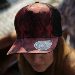 Caps  - Atlantis Rapper Camo Trucker Cap