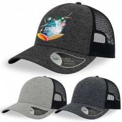 Caps  - Atlantis Rapper Melange Trucker Cap