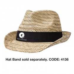 Straw Hats  - Straw Hat Fedora