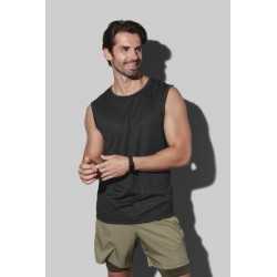 Singlets  - Stedman Mens Active 140 Sleeveless