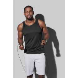 Singlets  - Stedman Mens Active Sports Top Singlet