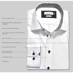 Ladies Corporate Shirts  - James Harvest Red Bow 20 Womens Shirt