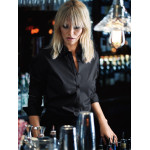 Ladies Corporate Shirts - James Harvest Green Bow 01 Womens Shirt