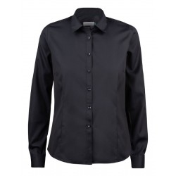 Ladies Corporate Shirts  - James Harvest Green Bow 01 Womens Shirt