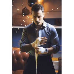 Men's Corporate Shirts  - James Harvest Green Bow 01 Mens Shirt