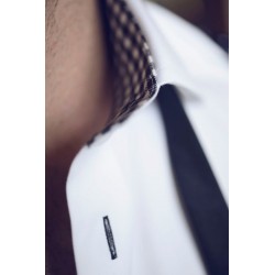 Men's Corporate Shirts  - James Harvest Red Bow 20 Mens Shirt