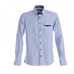 Men's Corporate Shirts  - James Harvest Purple Bow 40 Mens Shirt