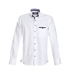 Men's Corporate Shirts  - James Harvest Purple Bow 40 Mens Shirt
