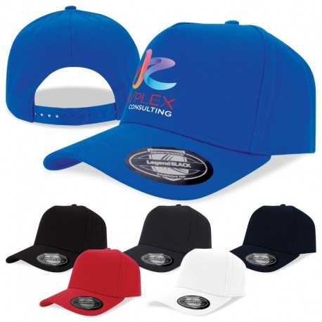 Caps  - Legend Black A-Frame Cap
