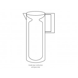 Coffee Plungers & Jugs  - Stainless Steel Vacuum Jug 1lt