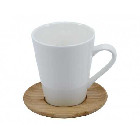 Coffee Gift Sets  - Carmel Vee Mug & Saucer Set