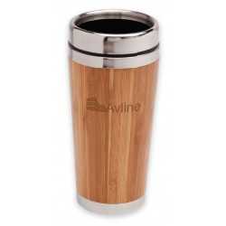 Travel Mugs  - Bamboo 450ml Travel Mug