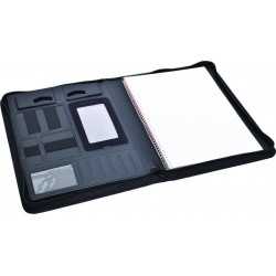 Non Leather Zip Compendiums  - Productivity A4 Zip Portfolio