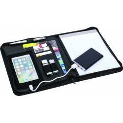 Non Leather Zip Compendiums  - Productivity A5 Zip Portfolio