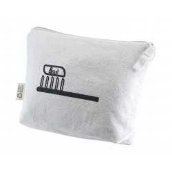 Toiletry Bags  - Calico Toiletry/Makeup Bag 14.5cmx22.5cm