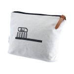 Toiletry Bags  - Calico Toiletry/Makeup Bag 14.5cmx22.5cm
