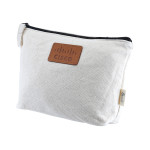 Toiletry Bags  - Calico Toiletry/Makeup Bag 14.5cmx22.5cm