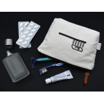 Toiletry Bags  - Calico Toiletry/Makeup Bag 14.5cmx22.5cm