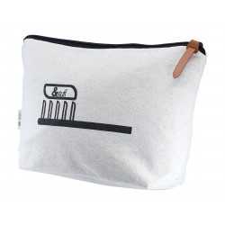 Toiletry Bags  - Calico Toiletry/Makeup Bag 17x27x8.5cm