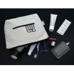 Toiletry Bags  - Calico Toiletry/Makeup Bag 17x27x8.5cm
