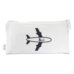 Travel &amp; Trolley Bags - Calico Travel Pouch 12.5cm x 24.5cm