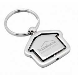 Metal Keyrings  - Moving House Keyring