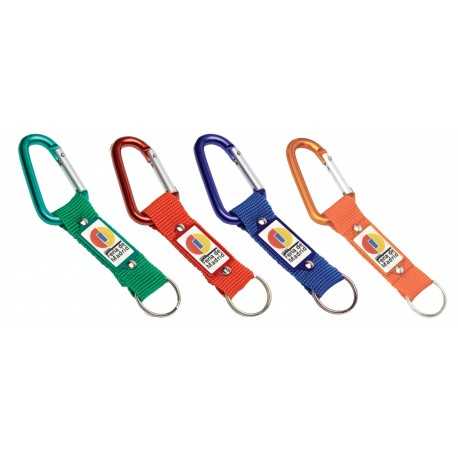 Metal Keyrings  - Glacier Combo K/Ring- Indent- Dome Print