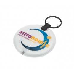 Metal Keyrings  - Press-Light Keyring - Indent