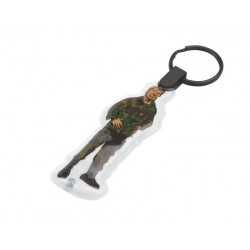 Metal Keyrings  - Press-Light Keyring - Indent