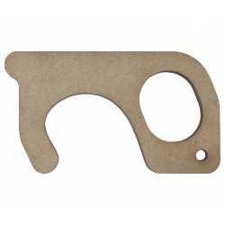 Metal Keyrings  - Touch Guard Keyring