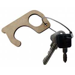 Metal Keyrings  - Touch Guard Keyring
